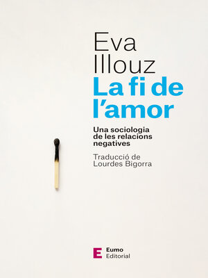 cover image of La fi de l'amor